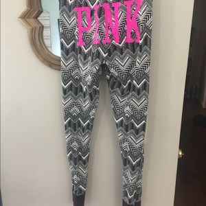 VS PINK TRIBAL leggings